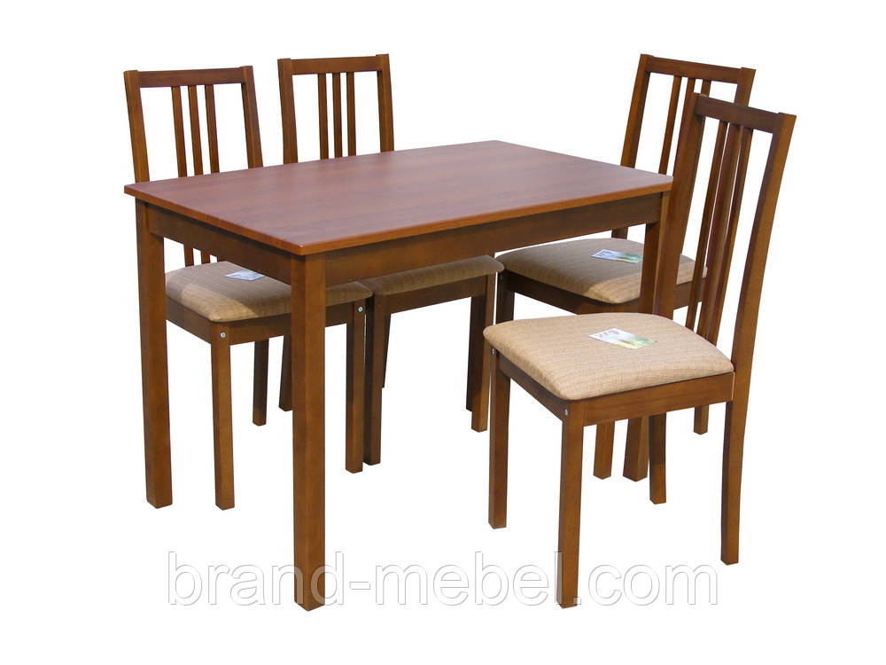 Комплект Оптим (стол+4 стула) - фото 2 - id-p239059573