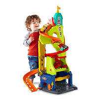 Ігровий набір Фишер Прайс Гоночний трек Хмарочос Fisher - Price Little People Sit 'N Stand Skyway 2 - In - 1 HBD77