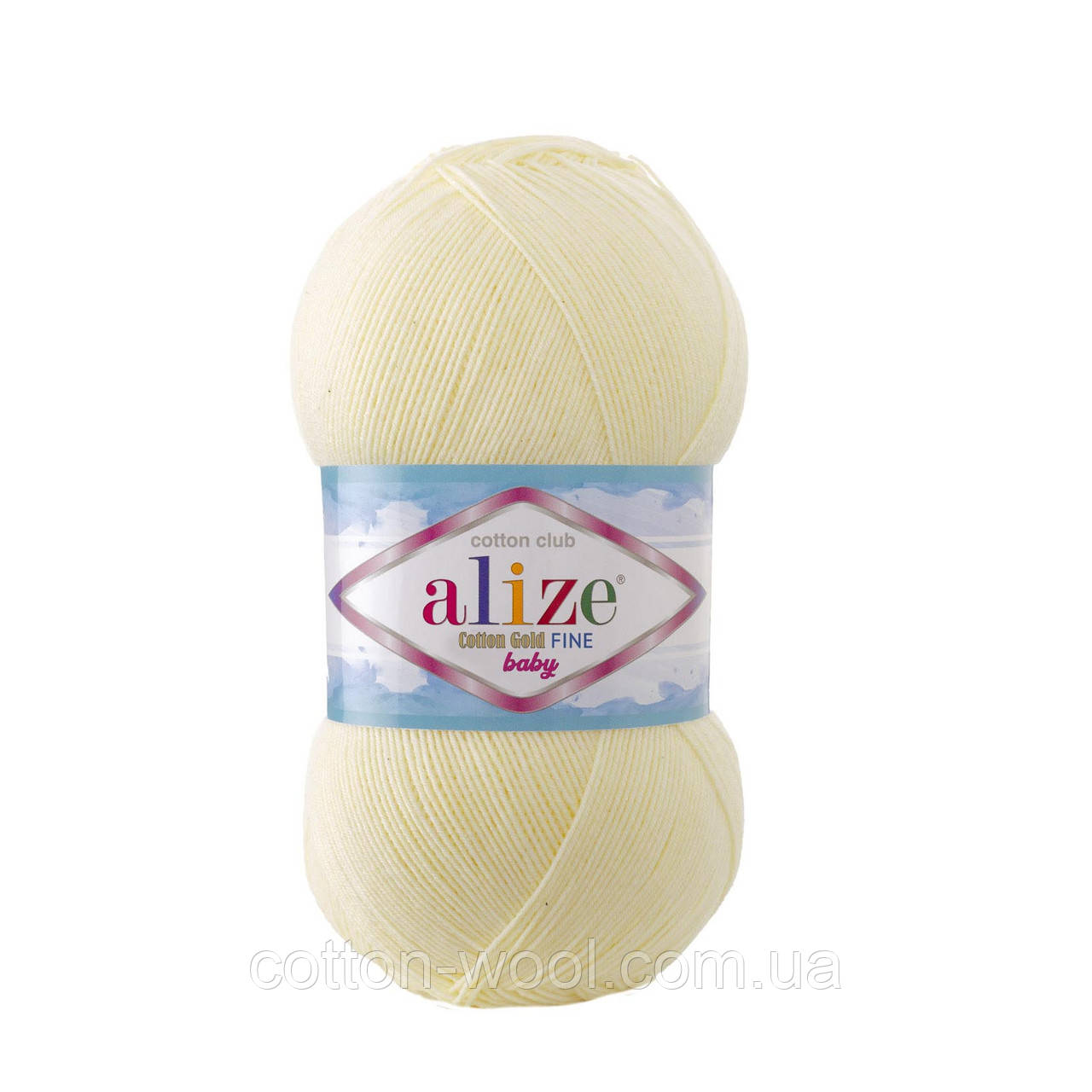 Cotton Gold Fine Baby 01 55%бавовна 49%акрил