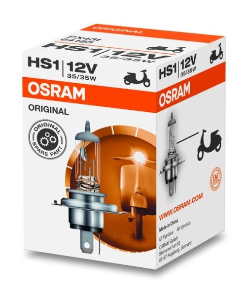 Галогенова лампа Osram HS1 Original 12v 35w, фото 1