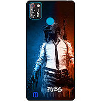 Силіконовий бампер чохол для Tecno Pop 4 Pro з малюнком PUBG