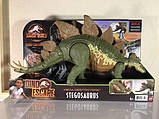 Юрський Світ великий динозавр Стегозавр Jurassic World Mega Destroyers Stegosaurus, фото 7