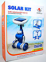 Робот конструктор на сонячних батареях 6 різних модифікацій роботів Solar Robot 6 в 1