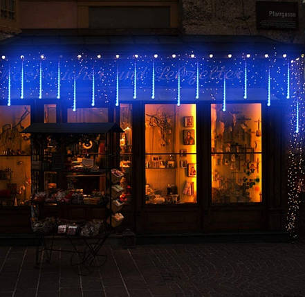 Світлодіодна гірлянда "Палички з LED стрічкою" 3 х 0.5 м синій, фото 2
