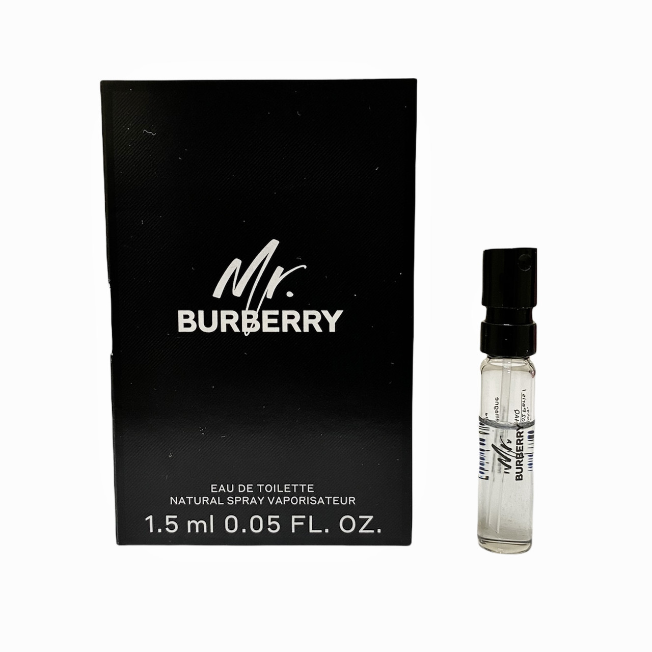 Пробник брендової туалетної води Burberry Mr.Burberry 1,5ml, свіжі пряні деревні парфуми Барбері, фото 1