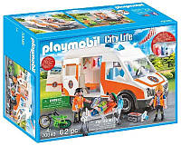 Плеймобил карета скорой помощи Playmobil City Life 70049 Ambulance Rescue Vehicle