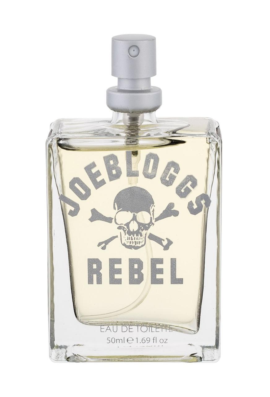 Туалетна вода для чоловіків Joe Bloggs Rebel edt 50ml тестер оригінал, східні фужерні парфуми з ароматом мускусу, фото 1