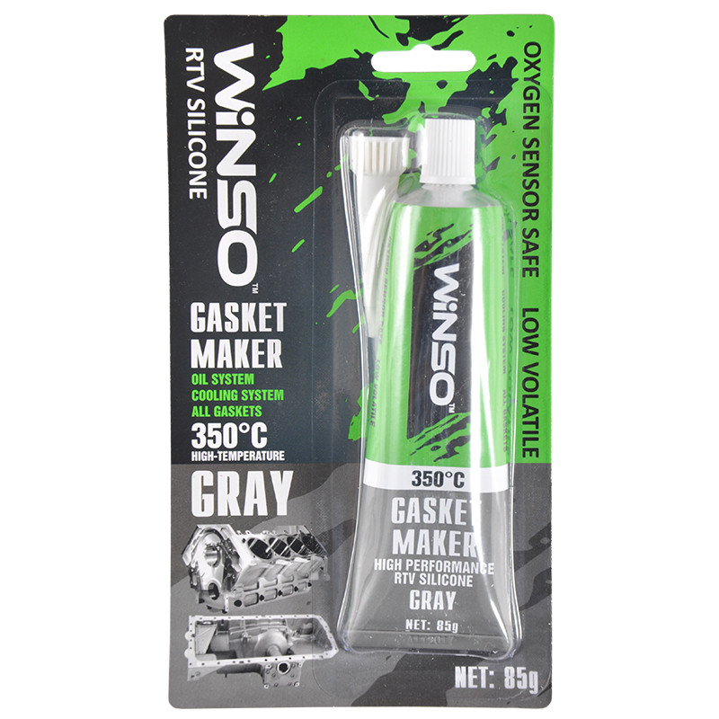 Високотемпературний герметик High-Temperature Gasket Maker +350°С сірий 25г WINSO