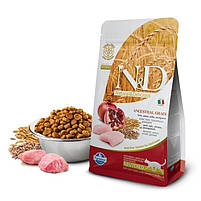 Farmina (Фарміна) N&D Low Grain Cat Neutered Chicken корм для стерилізованих котів (курка та гранат), 300 г, фото 2