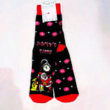 Новорічні чоловічі шкарпетки махрові всередині, розмір 40-46, фото 7