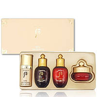 The History Of Whoo Ja Saeng Essence Special Gift Set 4 items, Набор миниатюр