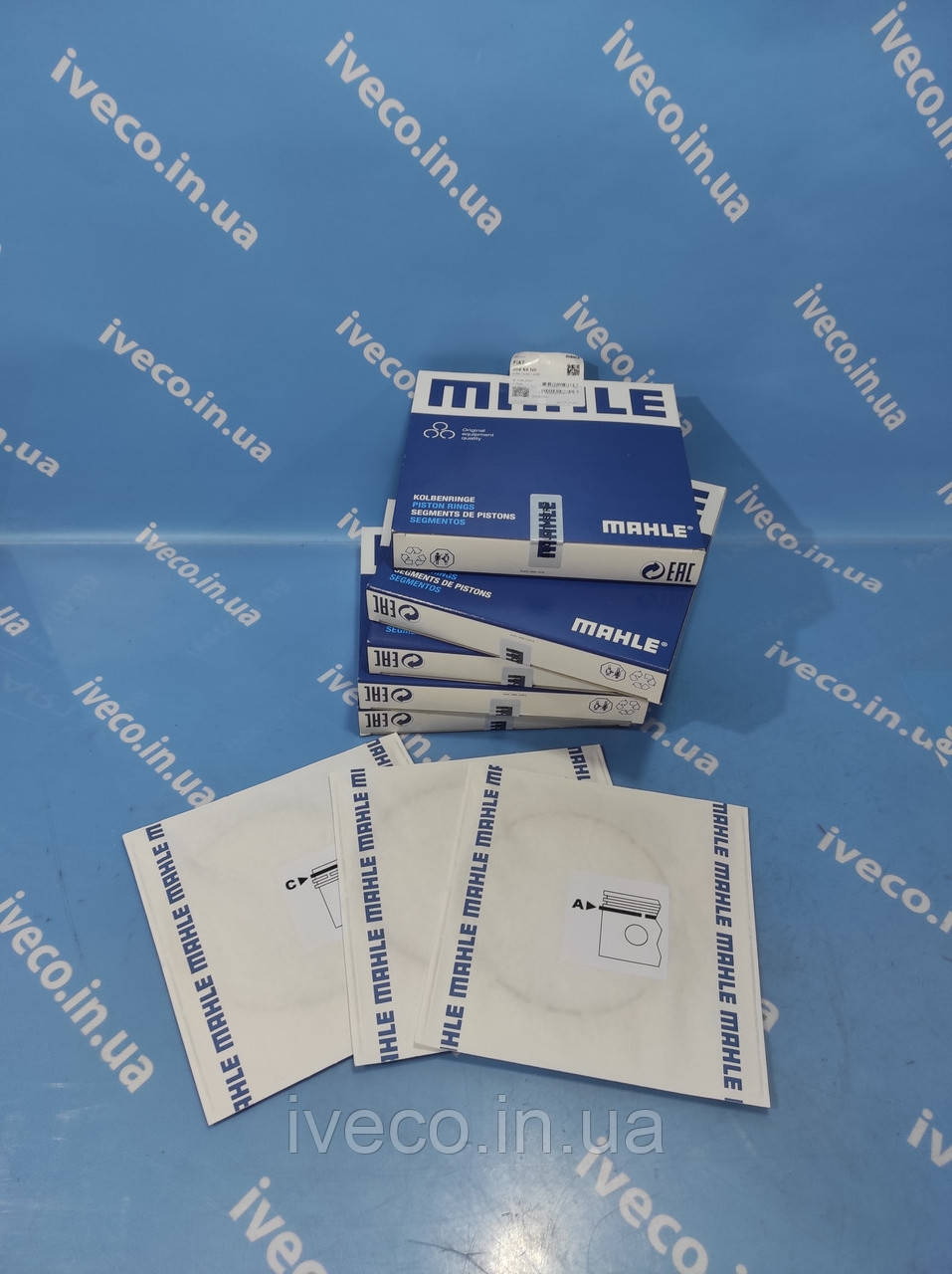 Поршневі кільця Iveco Stralis EuroTech EuroStar Cursor 10 2991781 00968N0 800070310000 125mm STD