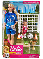 Набор Барби Футбольный тренер Barbie Soccer Coach