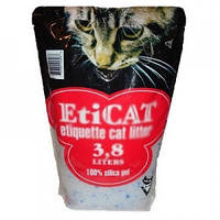 EtiCAT - наполнитель силикагелевый для кошачьего туалета -3,8 л