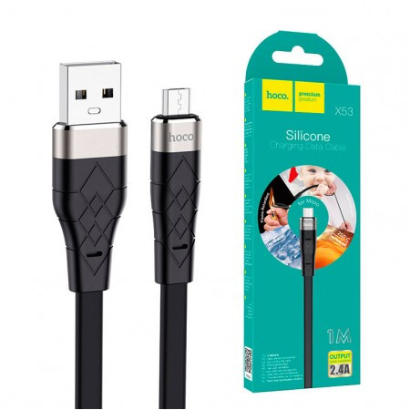 Кабель для синхронізації даних та зарядки Hoco X53 Angel від USB до micro-USB, фото 1