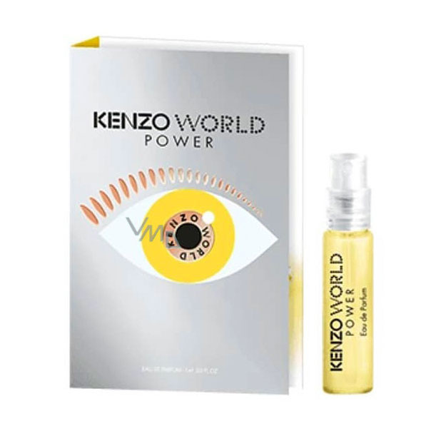 Оригінальний пробник парфумів Kenzo World Power 1ml, квітковий фруктовий аромат для жінок.