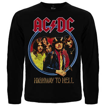 Футболка з довгим рукавом AC/DC "Highway To Hell", Розмір M