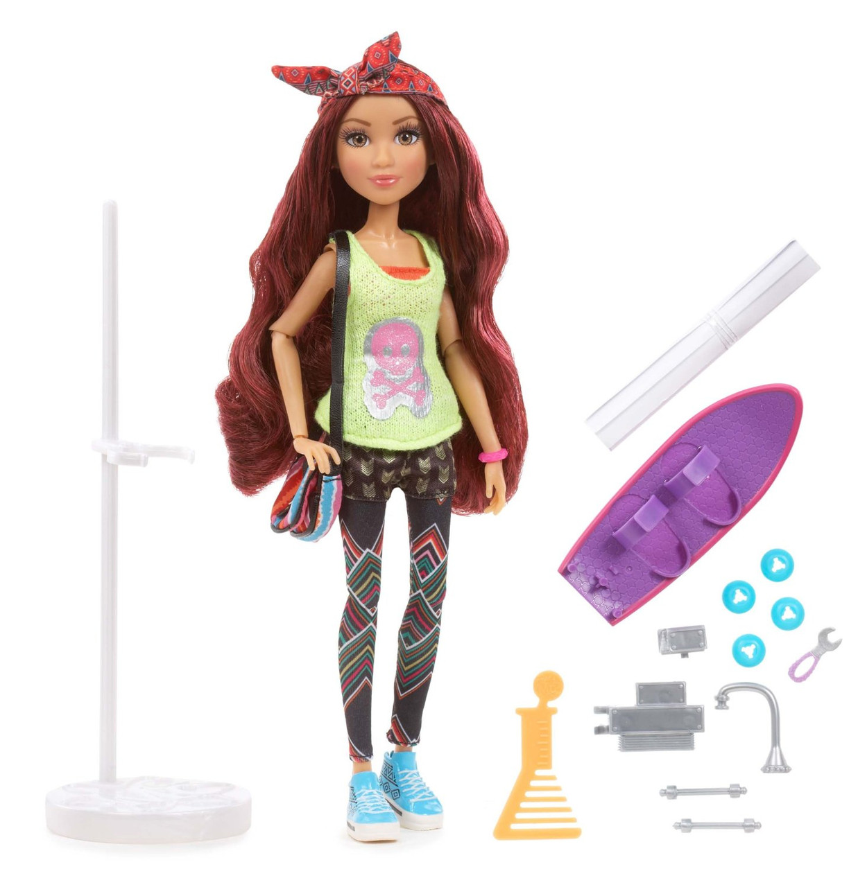 Лялька Project MC2 Камрин з експериментом Скейтборд Camryn's Skateboard