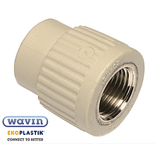 Перехід МРВ d 25х3/4" WAVIN EKOPLASTIK (ВНУТРІШНЯ РІЗЬБА) SZI02525XX