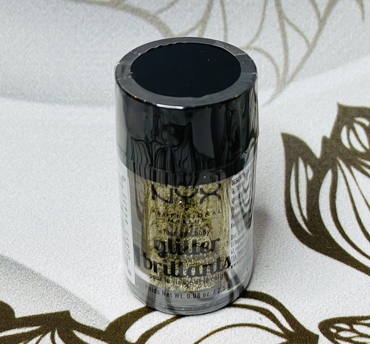 Золоті блискітки для обличчя та тіла NYX Face and Body Glitter