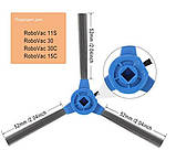 Комплект запасних частин RFT для робота-Пилососа ANKER Eufy RoboVac 11S (RFT100), фото 4