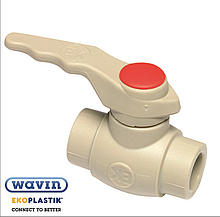 Кран кульовий d 32 Wavin EKOPLASTIK SVEK032XXX