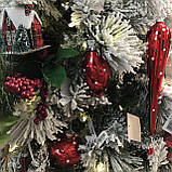 Ялинкова іграшка-сосулька та крапля 30cm Goodwill (ціна за 1 штуку), фото 3