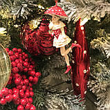 Ялинкова іграшка-сосулька та крапля 30cm Goodwill (ціна за 1 штуку), фото 4