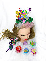 Костюм цукерки. Обідок цукерка