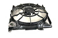 Диффузор вентилятора радиатора Hyundai Ix35/tucson 09-/Kia Sportage 10- (Mobis) код 253502S000 (ом-DP)