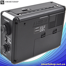 Радіоприймач GOLON RX-99 UAR, Великий портативний радіоприймач - колонка MP3 з USB і акумулятором, фото 3