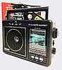 Радіоприймач GOLON RX-99 UAR, Великий портативний радіоприймач - колонка MP3 з USB і акумулятором, фото 6