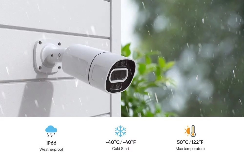 Камера відеоспостереження IP WiFi камера з віддаленим доступом вулична C16 3MPX TUYA APP