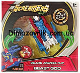 Дикі Скричеры Машинки трансформери 1 Скричер 1 диск Beast God, фото 2