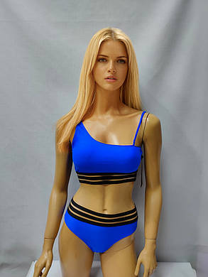 Купальник раздельный Fuba 36591 Ева электрик (В НАЛИЧИИ ТОЛЬКО 42 44 46 48 УКР р-ры), фото 2