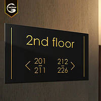 Табличка для офиса из металла Изготовление офисных табличек