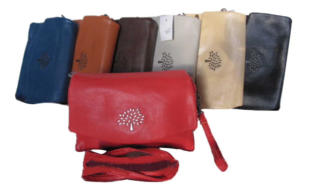 Клатч жіночий з дуже гарним декором рудий, фото 1