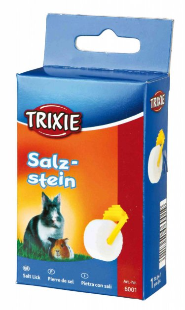 Сіль для кроликів і дрібних гризунів з держателем 84г, Trixie TX-6001