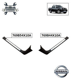 Накладка порога Nissan Navara D40 769B44X10A / 769B54X10A