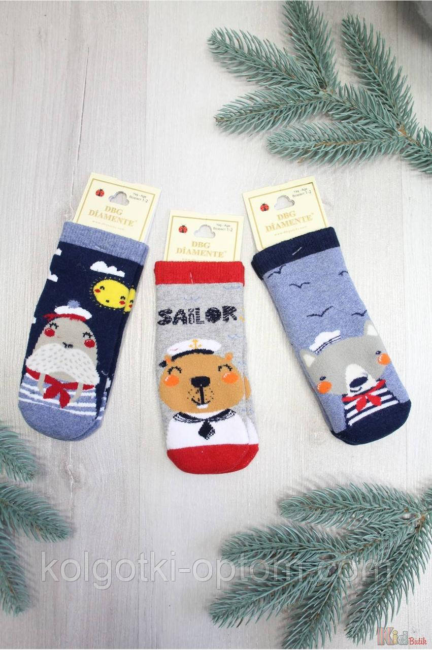 ОПТОМ Шкарпетки махрові Sailor для хлопчика (20 / 7-8 років)  DBG socks 8959000010842, фото 1