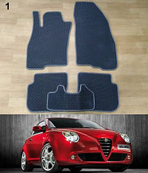Килимки ЕВА в салон Alfa Romeo MiTo '08-18