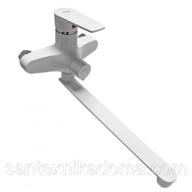 Змішувач для ванни довгий гусак SOLONE LAP7-A030 євро