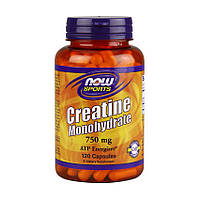 Креатин Now Foods Creatine Monohydrate 750 mg (120 кап) нау фудс