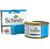 Schesir Tuna Вологий корм для котів у желе з тунцем 0.085 кг