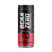 Рідкі БЦАА Biotech BCAA Zero (330 мл) биотеч зеро raspberry-lime