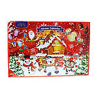 Адвент календар шоколадний Барон Новорічний Baron Kalendarze Adwentowe 200 г Польща, фото 4