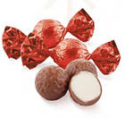 Цукерки Шоколадні Праліне Новорічна Коробка + шапка Миколи Baron 100 г Польща, фото 3