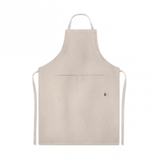 Фартух NAIMA APRON з конопляного полотна бежевий