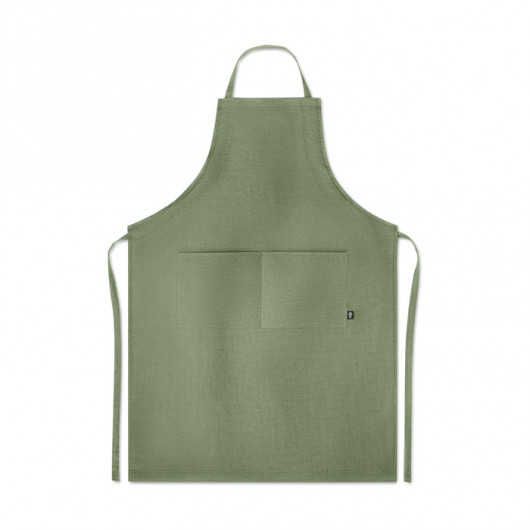Фартух NAIMA APRON з конопляного полотна Зелений