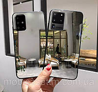 Зеркальный силиконовый чехол TPU для телефона Huawei P40 lite зеркало чохол бампер силикон на хуавей П40 лайт